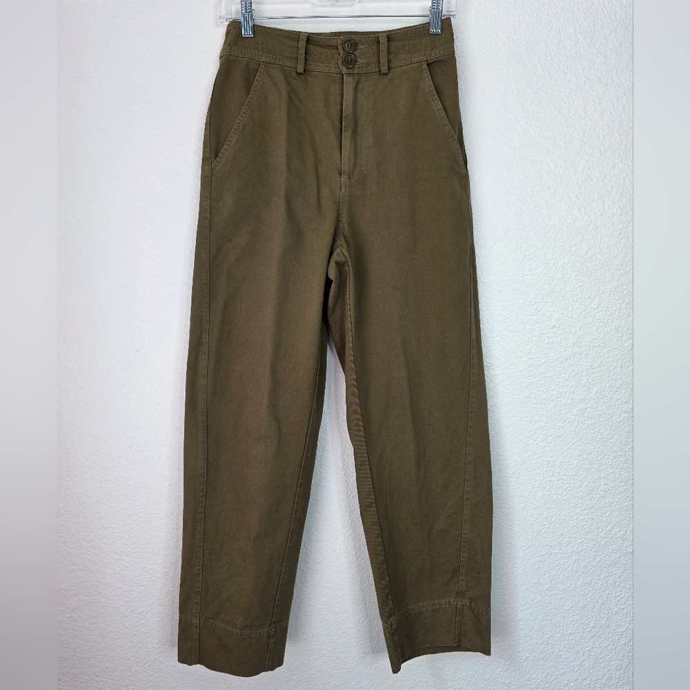 Apiece Apart Olive Green Pants, Size 0